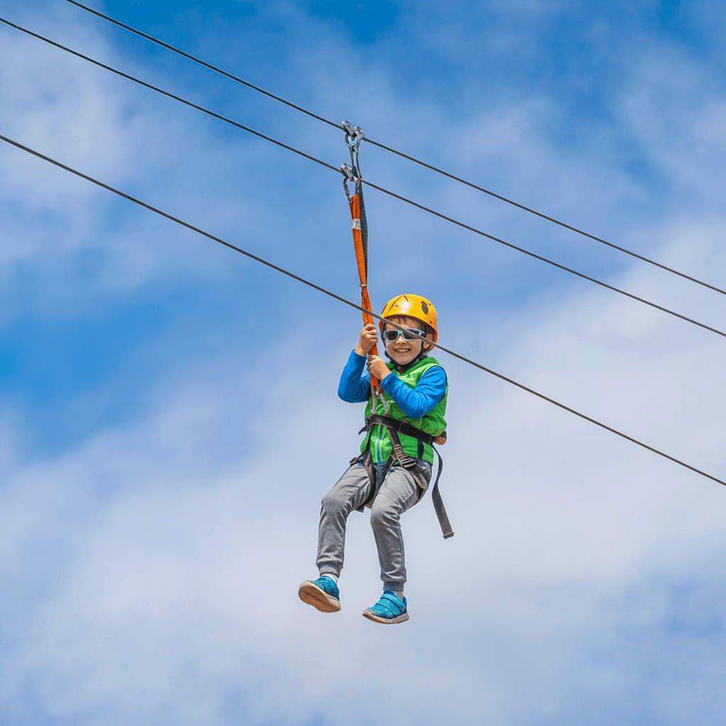 kids Zipline at Silvassa